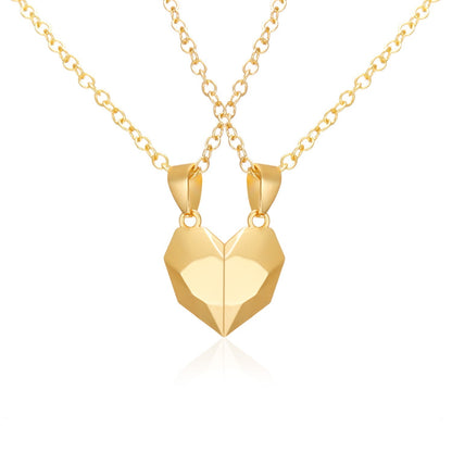 Heart Magnetic Couple Necklace