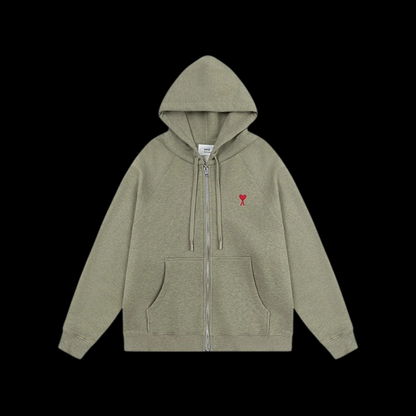 "AMI ZIP-UP"