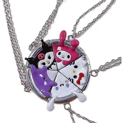 Saniro BFF Pizza Necklace Set for 5 Besties