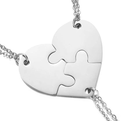 2 to 8 Friend Group Custom Engraved Name Necklaces